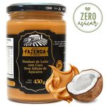 Doce de Leite com Coco Zero Açúcar Fazenda de Minas 430g