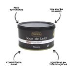 Doce de Leite com Nozes Tropical lata com 420 gramas