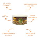 Bananada Tia Carla Cremosa na Lata 400 gramas