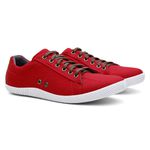 Kit 3 Pares Sapatênis Tênis Casual Masculino Vermelho/Preto/Branco - Lorenzzo Lopez