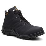 Bota Adventure Masculina Preto + Relogio Ponteiro - Lorenzzo Lopez 