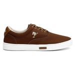 Tênis Sapatênis Masculino Casual Marrom - Polo Joy