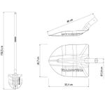 PA DE BICO COM CABO Nº 4 120 CM 77459/544 TRAMONTINA