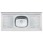 PIA INOX SEM CONCRETO Nº 3 120X52X13CM 93041/526 TRAMONTINA