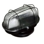 LUMINÁRIA TARTARUGA METAL 60W PRETO SAMELUZ