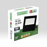 REFLETOR LED SLIM 50W 6500K BIV. PTO TASCHIBRA
