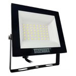 REFLETOR LED SLIM 50W 6500K BIV. PTO TASCHIBRA