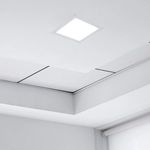 PAINEL LED QUADRADO EMBUTIR 22X22 LUX 18W 6500K BIVOLT BRANCO 8122 TASCHIBRA
