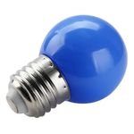 LÂMPADA LED BOLINHA AZUL 1W 220V 4544 TASCHIBRA