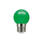 LÂMPADA LED BOLINHA VERDE 1W 220V 4546 TASCHIBRA