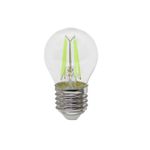 LÂMPADA LED BOLINHA FILAMENTO COLOR G45 VERDE BIVOLT TASCHIBRA