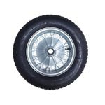 RODA CARRINHO COMPLETO EIXO 3,25X8" METALOSA