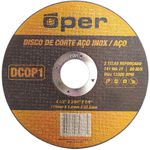 DISCO DE CORTE INOX 4.1/2 X 1 X 7/8 22210 OPER