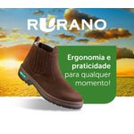BOTINA NEW PASSEIO MARROM BT610ELNB RURANO