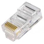 CONECTOR PARA CABO DE REDE RJ45 CAT6 062-0046 5+