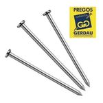 PREGO COM CABEÇA 18X24 PACOTE 1 KG GERDAU