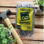 PREGO COM CABEÇA 18X24 PACOTE 1 KG GERDAU