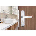 FECHADURA 1820/21 ESPELHADA INOX WC 11350 STAM