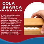 COLA BRANCA UNIVERSAL POLYFIX 1 KG LA004 PULVITEC