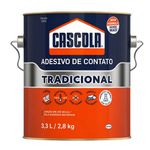 COLA CONTATO TRADICIONAL SEM TOLUOL 2,8 KG CASCOLA