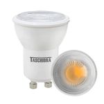 LÂMPADA LED DICROICA MR11 GU-10 3,5W 2700K BIVOLT BRANCO 8949 TASCHIBRA