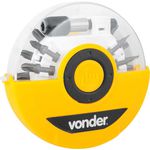 BITS/PONTEIRA CRV 26 PEÇAS ENC1/4" 3538026000 VONDER