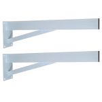 SUPORTE PARA PIA PARAFUSAR 20X50CM BRANCO 0585 SOARES MOURA