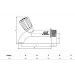 TORNEIRA TANQUE 10CM 3/4 BR 113 HERC