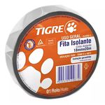 FITA ISOLANTE PRETA 18MMX5 METROS TIGRE