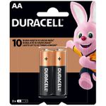 PILHA ALCALINA AA 2X1 DURACELL