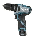 PARAFUSADEIRA/FURADEIRA 10MM BRUSHLESS WS2558K2 12V WESCO