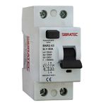 DR 2P BIPOLAR 40A 9282 30MA 3KA SIBRATEC