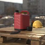GARRAFÃO TÉRMICO VERMELHO 5 LITROS INVICTA
