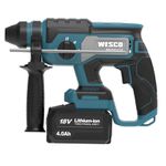 MARTELETE PERFURADOR/ROMPEDOR SDS PLUS BRUSHLESS 22MM 18V SEM BATERIA WS2806.9 WESCO