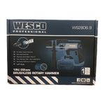 MARTELETE PERFURADOR/ROMPEDOR SDS PLUS BRUSHLESS 22MM 18V SEM BATERIA WS2806.9 WESCO