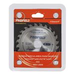 DISCO DE SERRA CIRCULAR VÍDEA 110X22.23MM 24 DENTES 00406109 PROFIELD