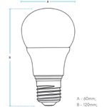 LÂMPADA LED PERA 15W 6500K BIVOLT 335441374 AVANT