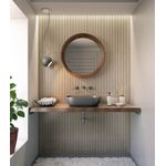 REVESTIMENTO EXTRA RETIFICADO RIPADO NATURAL PLUS RELEVO ACETINADO 45X90 (CX1,62M²) LUME CERÂMICA