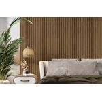 REVESTIMENTO EXTRA RETIFICADO RIPADO CANELA RELEVO ACETINADO 45X90 (CX1,62M²) LUME CERÂMICA
