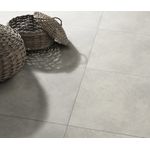 PISO EXTRA RETIFICADO CINZA MATE LISO ACETINADO 60X60 (CX 2,50M²) 600781 LUME CERÂMICA