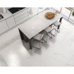 PISO EXTRA RETIFICADO MARMO BIANCO BRILHO 60X60 (CX 2,50M²) LUME CERÂMICA