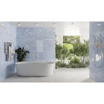 PISO EXTRA RETIFICADO MISTRAL BLUE POLIDO MAXIME 62X119 (CX2,20M²) LUME CERÂMICA