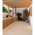 PISO EXTRA RETIFICADO PULPIS BEGE ACETINADO 75X75 (CX 2,81M²) LUME CERÂMICA