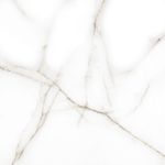 PISO EXTRA RETIFICADO THASSOS GRIS POLIDO CLÁSSICO 75X75 (CX2,81M²) LUME CERÂMICA