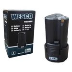 BATERIA RECARREGÁVEL LÍTIO WS9955 2000MAH 12V WS9955 WESCO