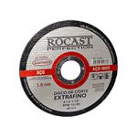 DISCO DE CORTE EXTRA FINO 4.1/2"X7/8" 1MM 134,0001 ROCAST