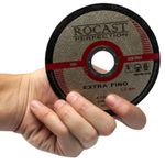 DISCO DE CORTE EXTRA FINO 4.1/2"X7/8" 1MM 134,0001 ROCAST