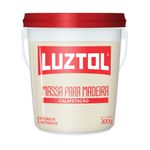 MASSA CALAFETAR MADEIRA BRANCA 300 GR 980.54-B0.3 LUZTOL