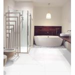PISO EXTRA RETIFICADO 600779 BRANCO BRILHO 60X60 (CX 2,50M²) LUME CERÂMICA