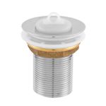 VÁLVULA PARA TANQUE CROMADA ZAMAC 1.1/4" 1606 5686 PEVILON